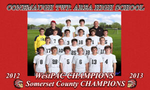Conemaugh TWP. Area High School 2012-2013 WestPAC Champions Somerset County Champions