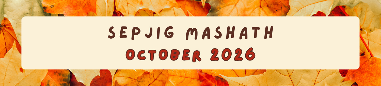 Sepjig Mashath - October 2026