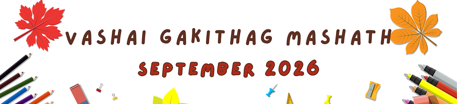 Vashai Gakithag Mashath - September 2026