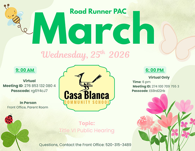 March 2026 PAC Flyer
