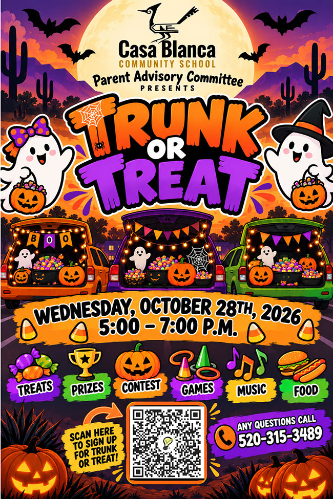 Trunk or Treat flyer