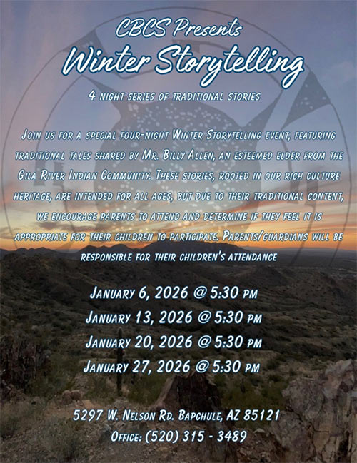 Winter Storytelling Flyer