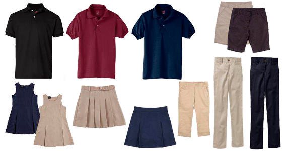 group of uniforms