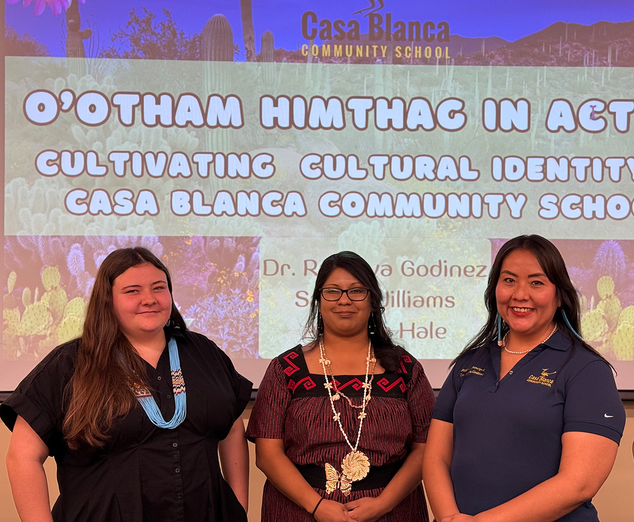 Three NIEA Convention participants