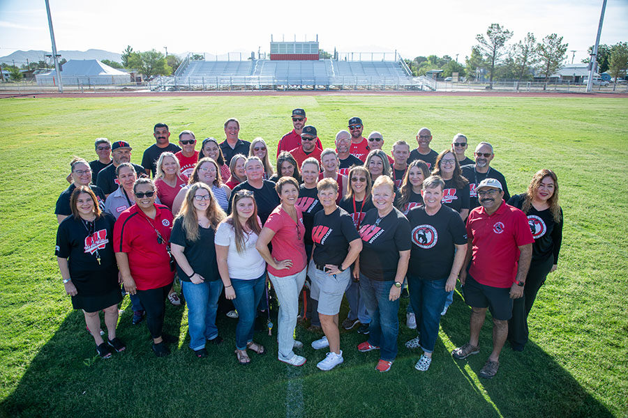 Group photo of staff