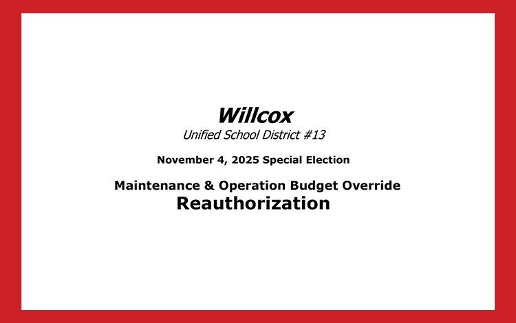 Willcox Voters to Decide on School Budget Override Renewal