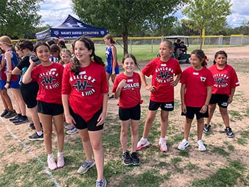 Running students together