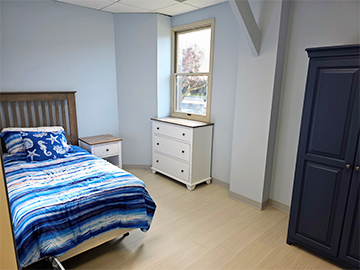 View of our center's bedroom