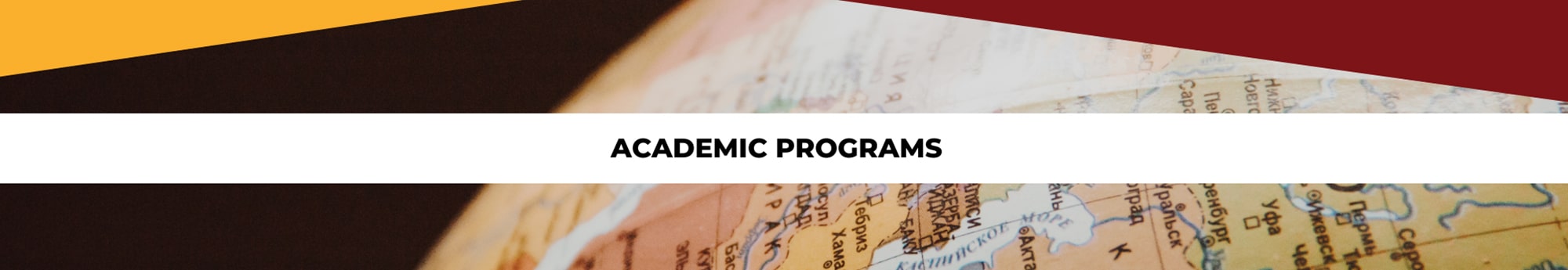 Academic programs over globe
