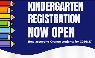 Kindergarten Registration Now Open