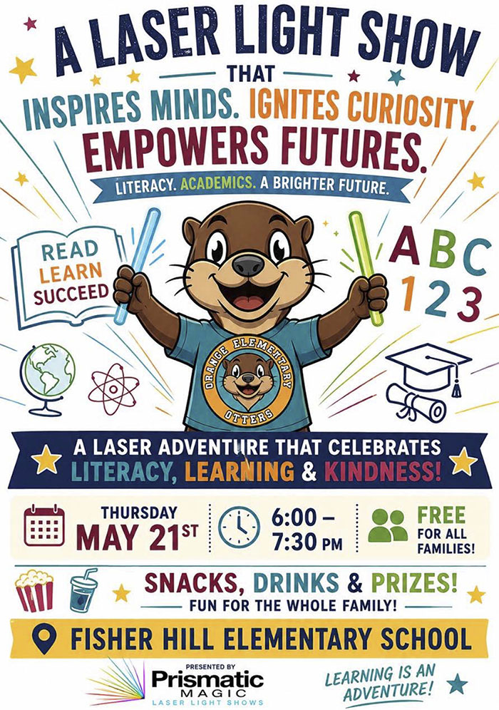 Laser Light Show flyer