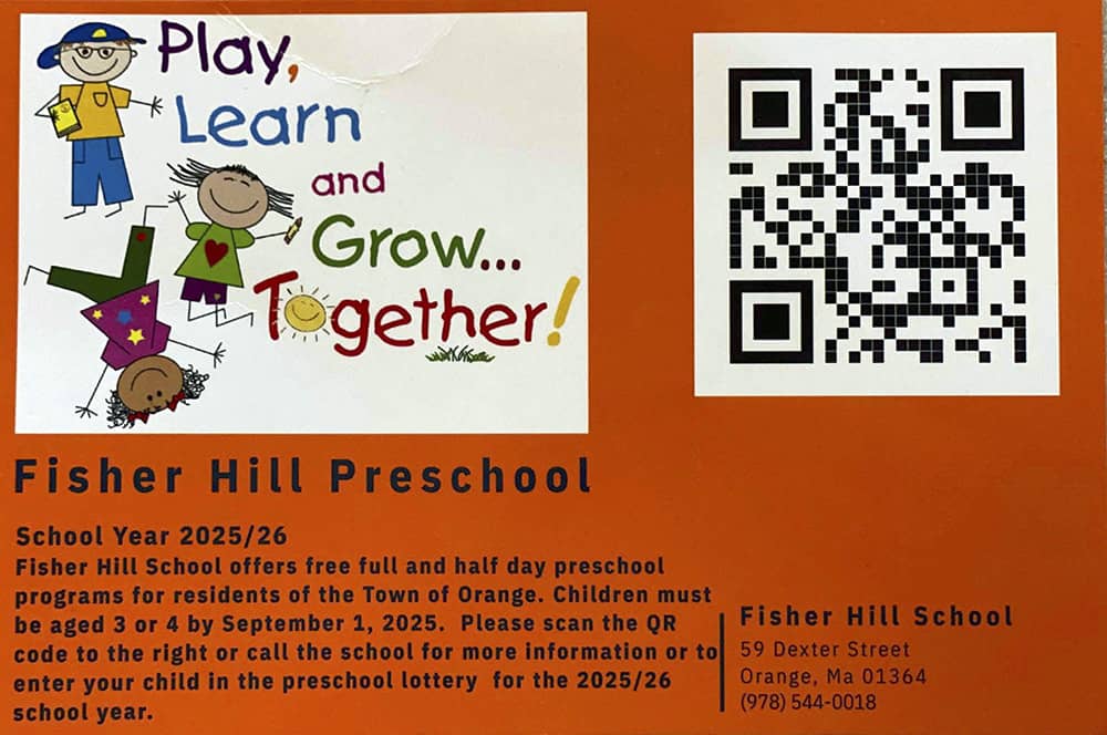 Fisher Hill Preschool Peer Partner Lottery Form
