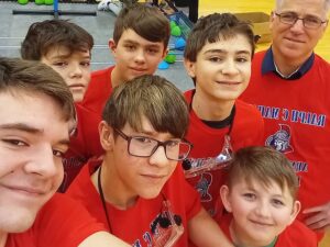 Competition team selfie