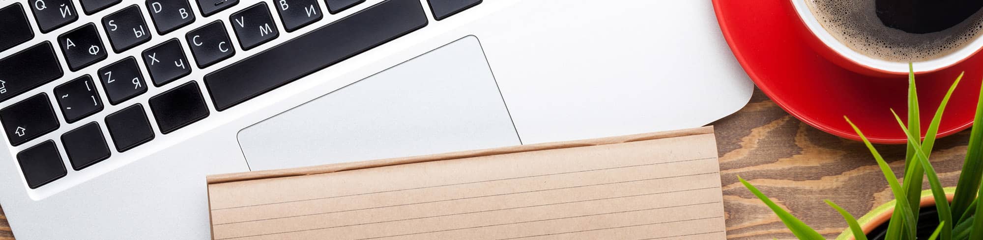 laptop and coffee cup