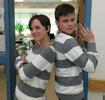Teacher and student matching for twin day