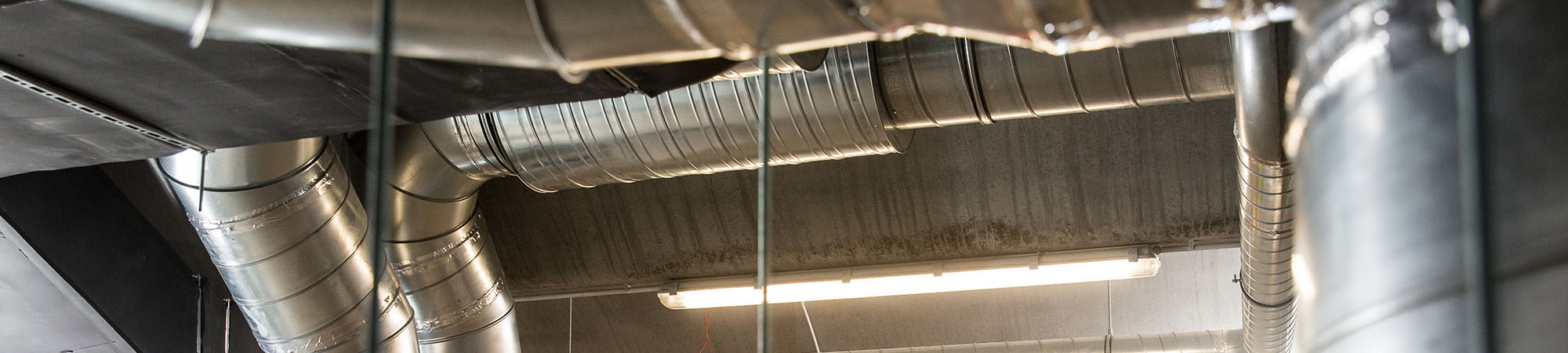 HVAC infrastructure in a large building