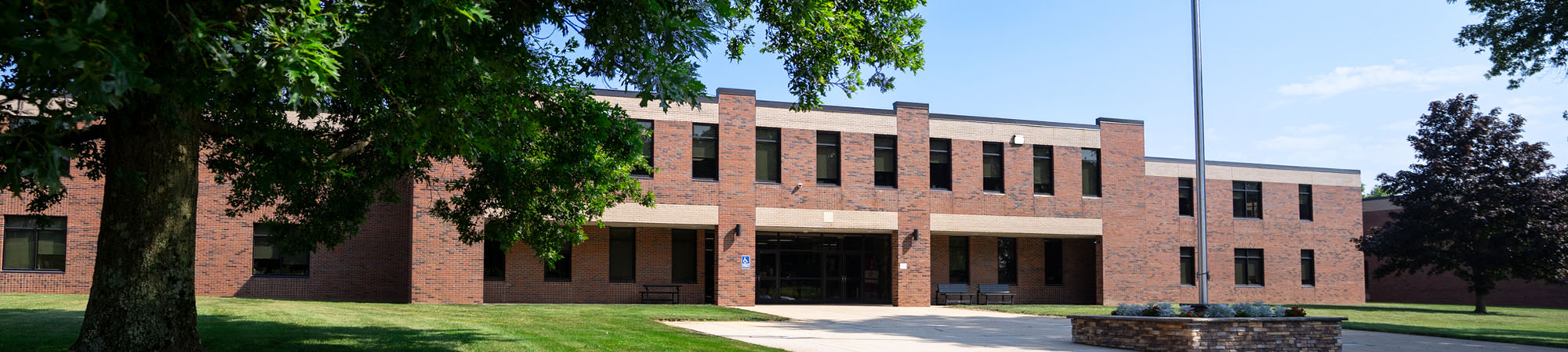Front view of GJCTC building