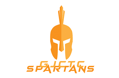 GJCTC SPARTANS trojan head logo