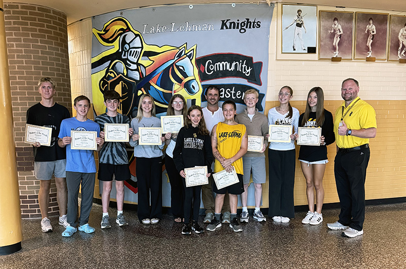 Students of the Month for September 2026