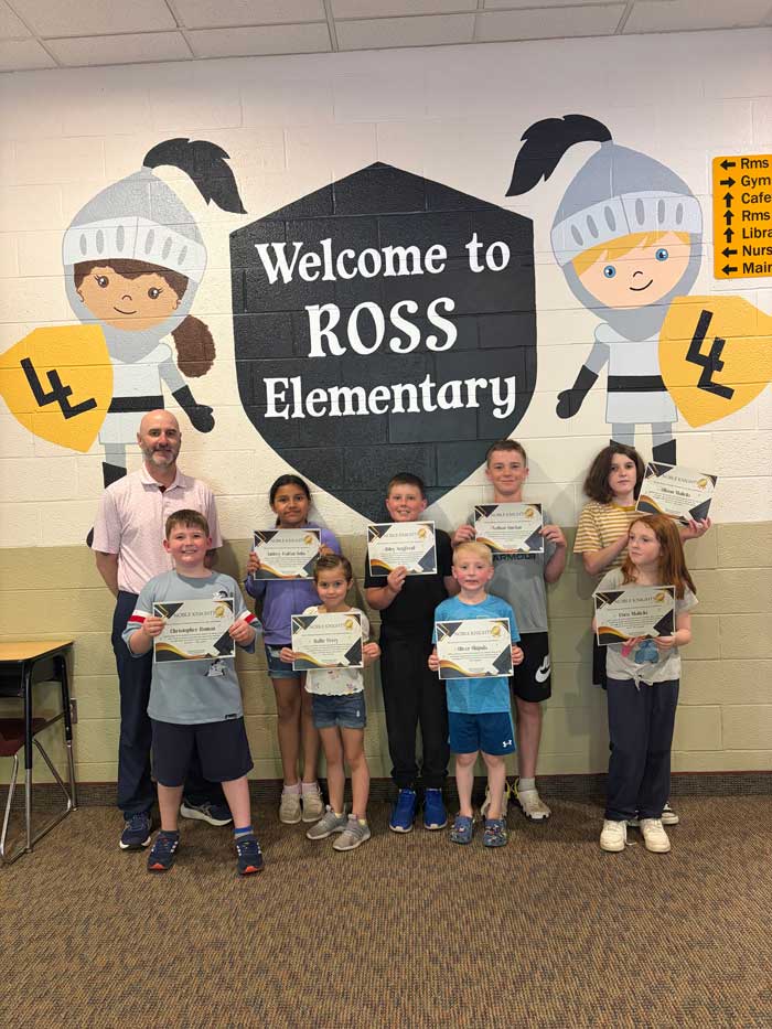 Group of happy students representing Noble Knights for May 2026