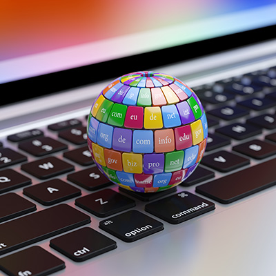 little globe representing the world wide web