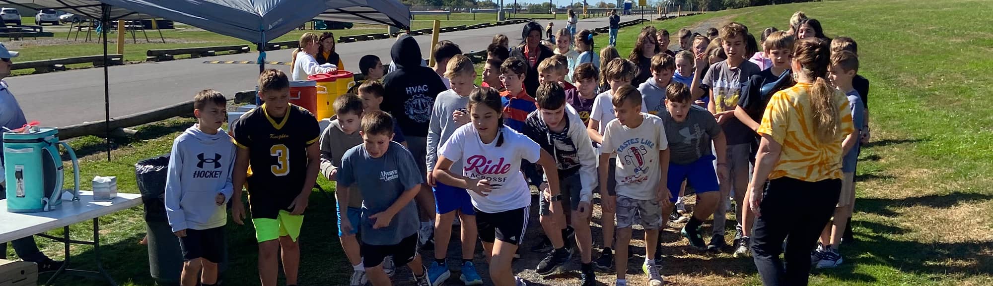 Group of students outside