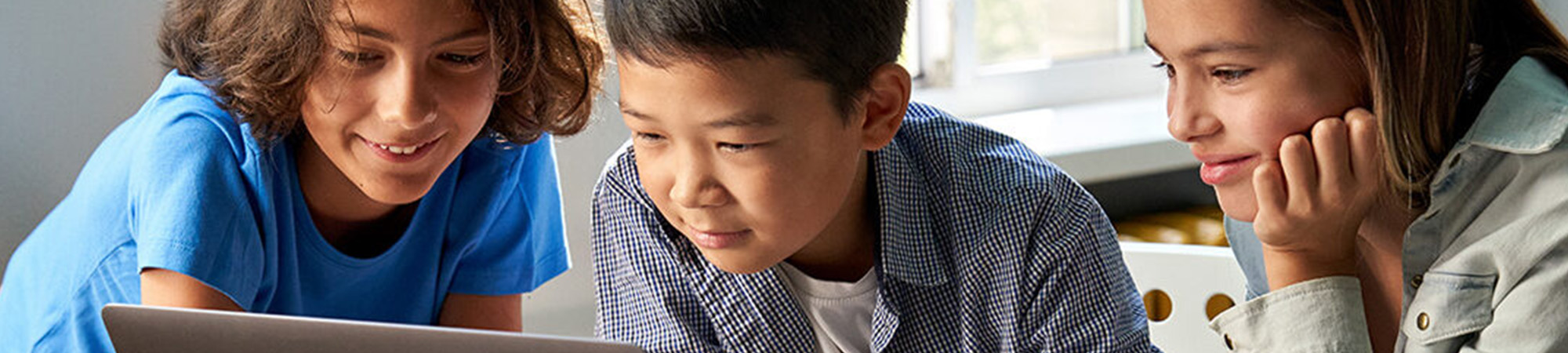 Open books on a table