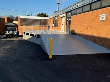 Back of a school building