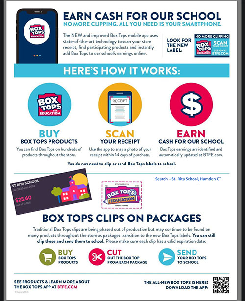 Box tops flyer