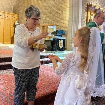 Student's communion day