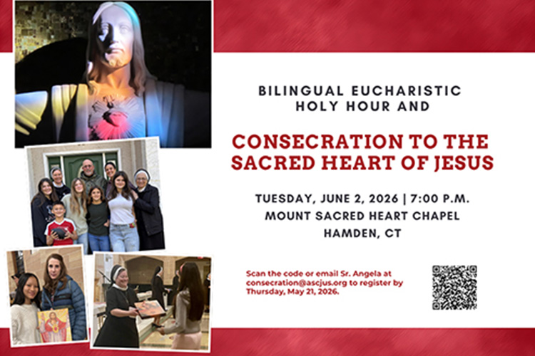 Consecration to the Sacred Heart of Jesus flyer