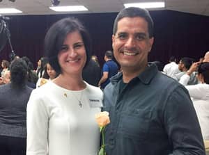Vanessa and Francisco Pereira