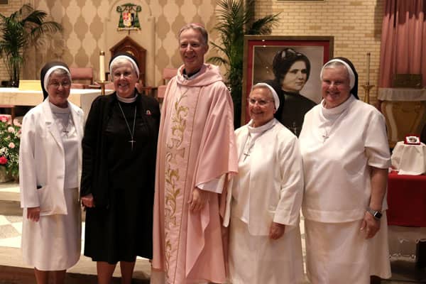 Group of sisters at Cathedral Basilica of St. Louis, MO
