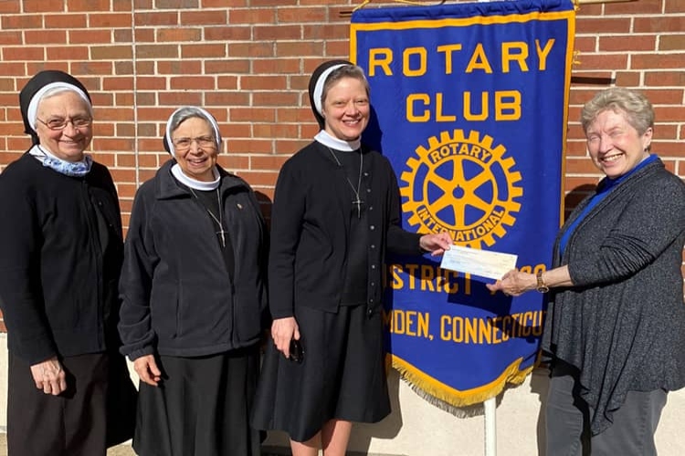 Hamden Rotary Grant Supports Apostle Volunteer Efforts