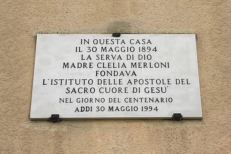In Questa casa Il 30 Maggio 1894