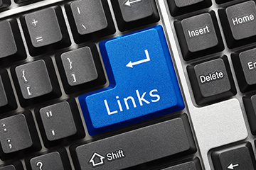Links key on a keyboard