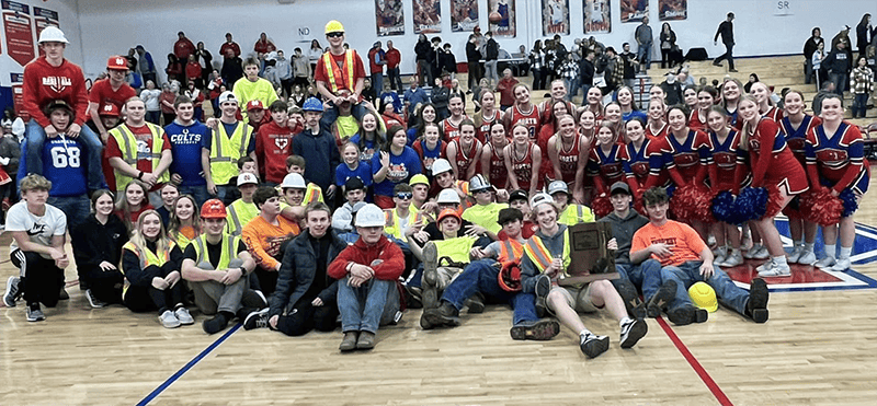 Group of staff and teachers