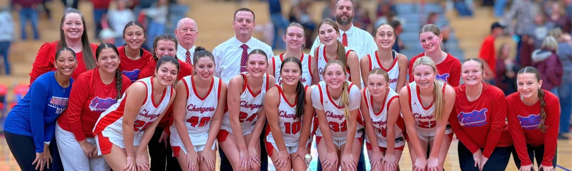 Girls basketball team champions