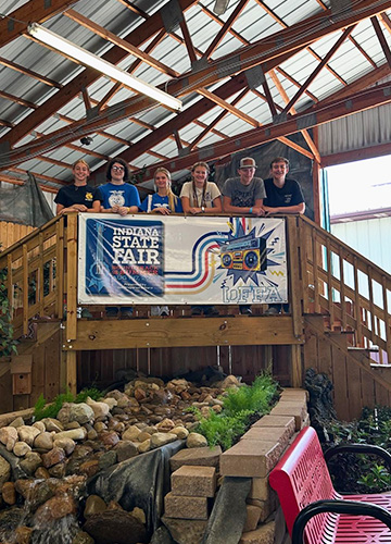 Students attending FFA state competition