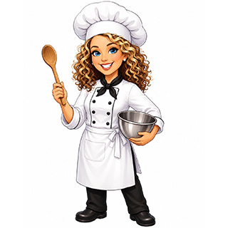 a chef getting ready to cook