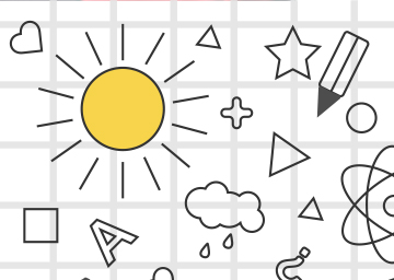 Back to school elements