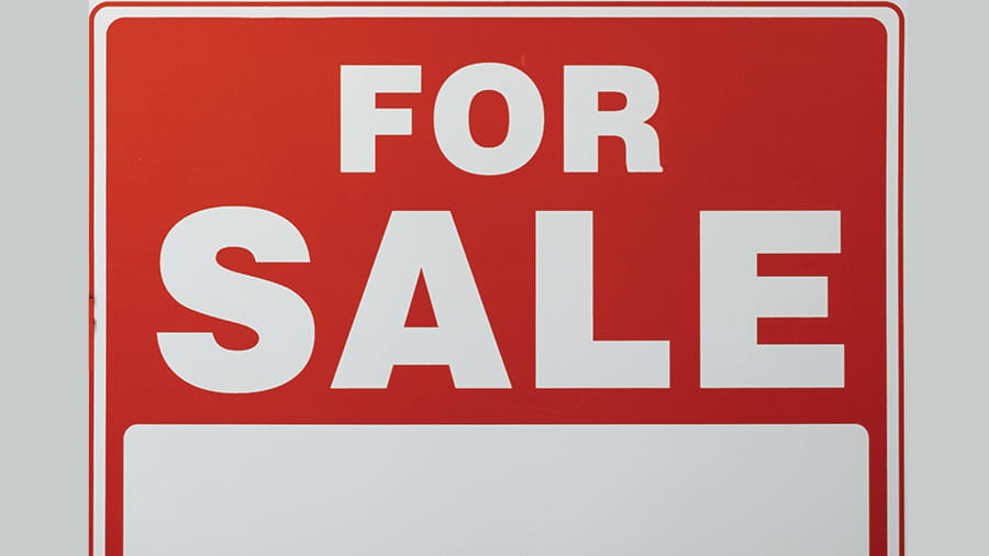 For Sale sign