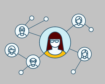 Community concept drawing