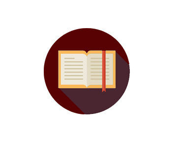 Policy book opened icon