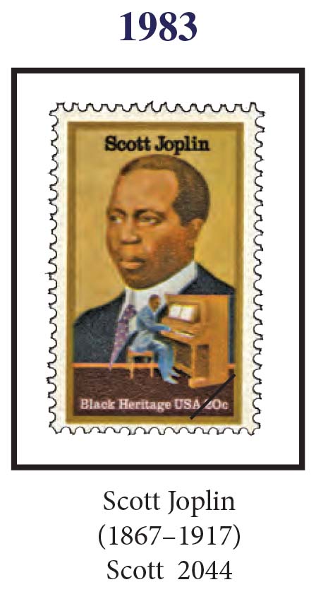 Scott Joplin Stamp