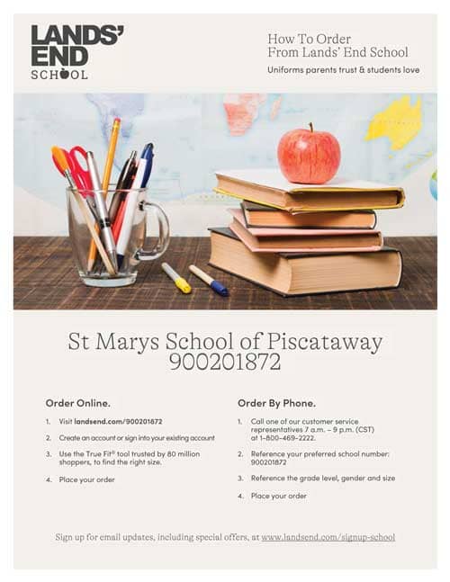 Lands End Uniform Coupon