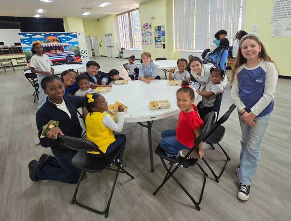 Eating tacos during St. Mary’s Fiesta Day 2026