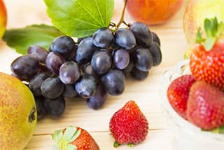 Different types of fruit