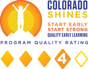 Colorado Shines Start Early, Start Strong, Quality Early Learning. 4 Program quality rating. 