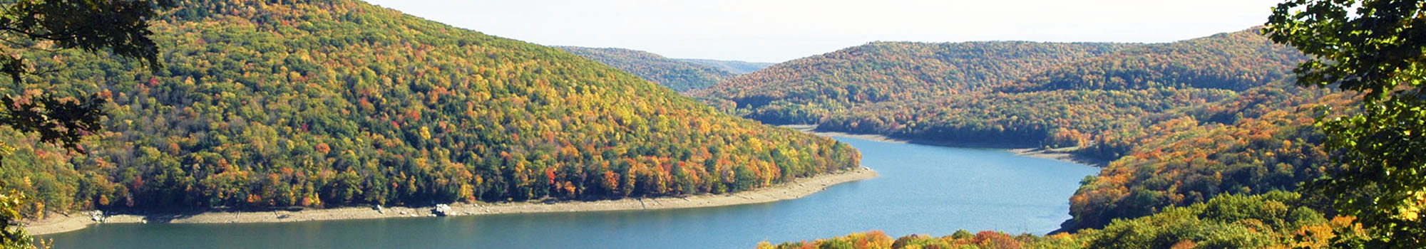 Beautiful landscape near Allegheny PA